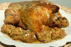 Stuffing is not a very South African thing so I used to make my roast chicken au natural. However, after trying this roast chicken stuffing recipe I will never go without it again!