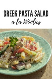 Looking for a healthy greek pasta salad that is an absolute crowd pleaser? I have adapted a Woolies recipe to suit my own taste - full of vegetable & no mayonnaise needed!
