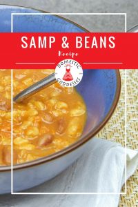 Looking for a recipe for samp and beans but with a twist? Add some secret ingredients to turn this traditional South African dish into the ultimate comfort food. 