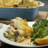 Creamy fish pie