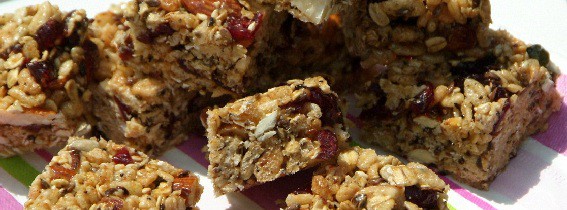 Super quick cereal bars