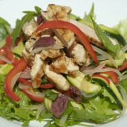 Marinated chicken salad