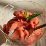 Sorbet in seconds (and sugar free)