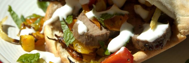 Roast Veg & Grilled Lamb Pitas – Phase 2