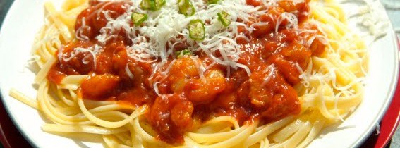 Prawn Arrabiata Pasta in less than 10 minutes!