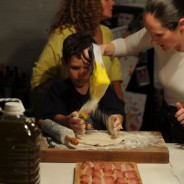 Olivia’s pizza party!