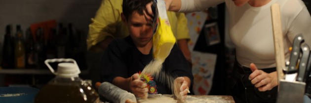 Olivia’s pizza party!