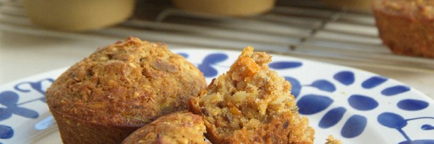 Super squishy low GI muffins