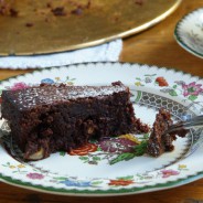 Chocolate almond torte