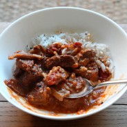 Beef goulash and a big announcement!