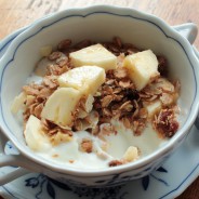 Sugar-free granola and going organic.