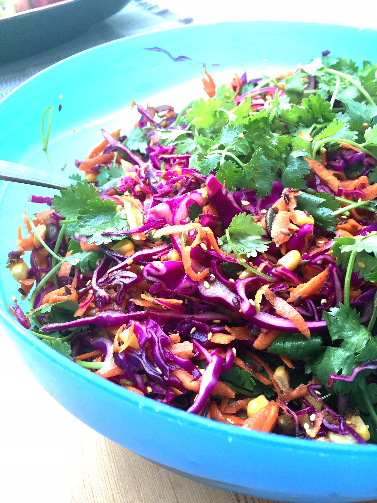 Summer = Beach bums and bright Salads